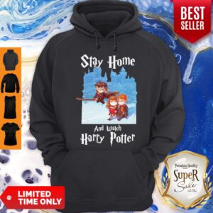 Alternative view of Official Stay Home And Watch Harry Potter Shirt