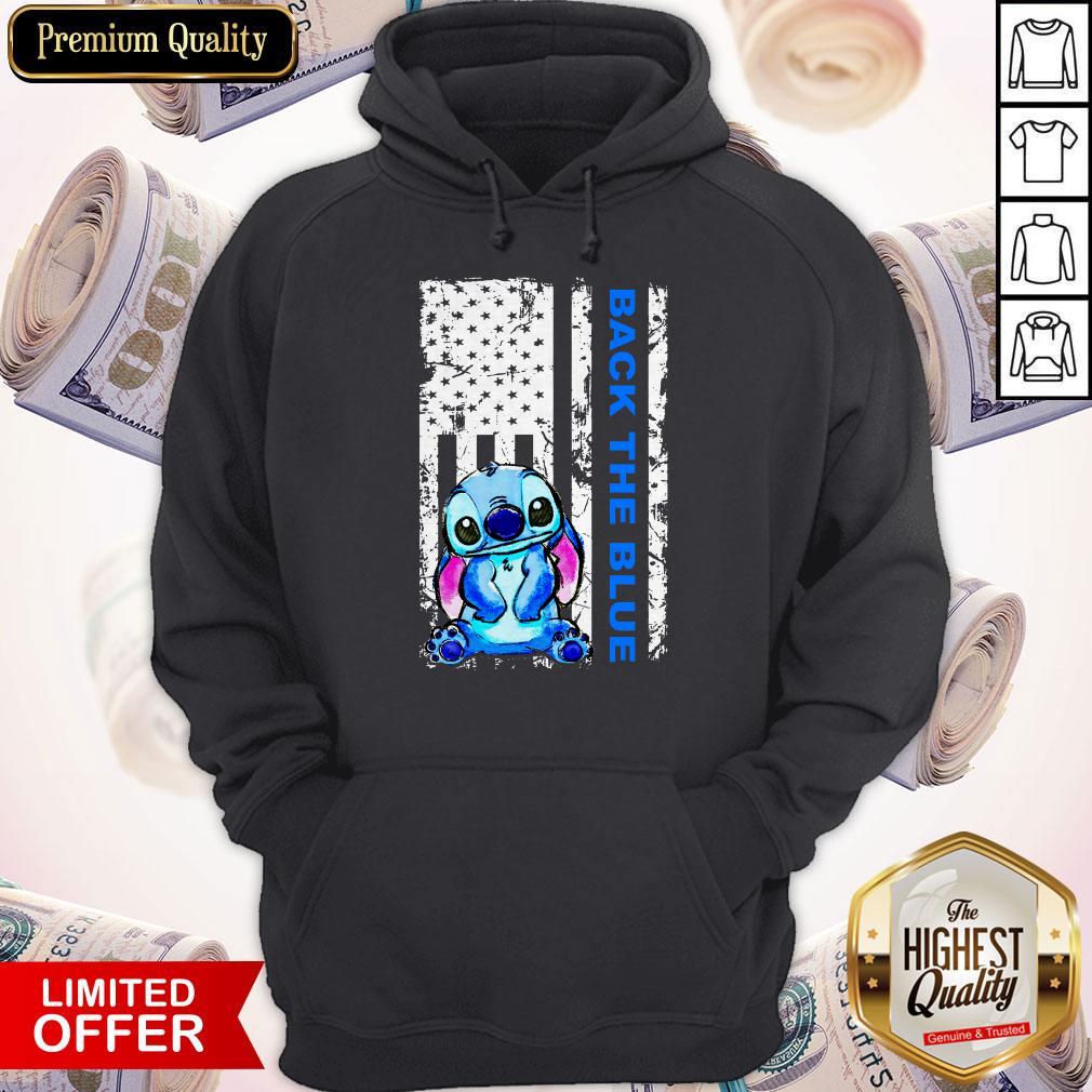 Official Stitch Back The Blue Shirt - Image 2