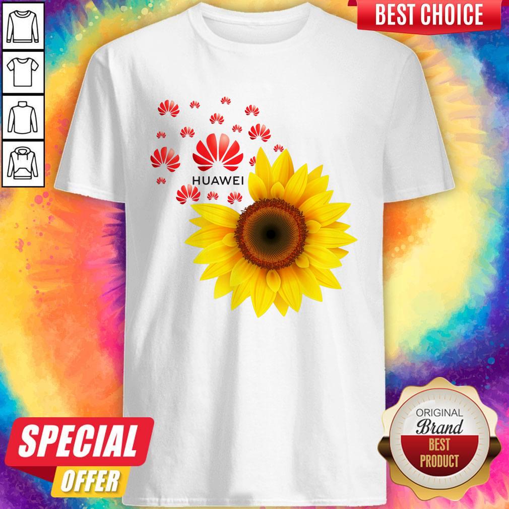 Official Sunflower Huawei Logo Shirt