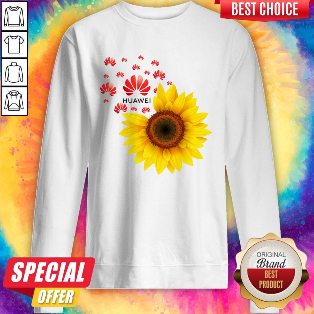 Official Sunflower Huawei Logo Shirt - Image 4