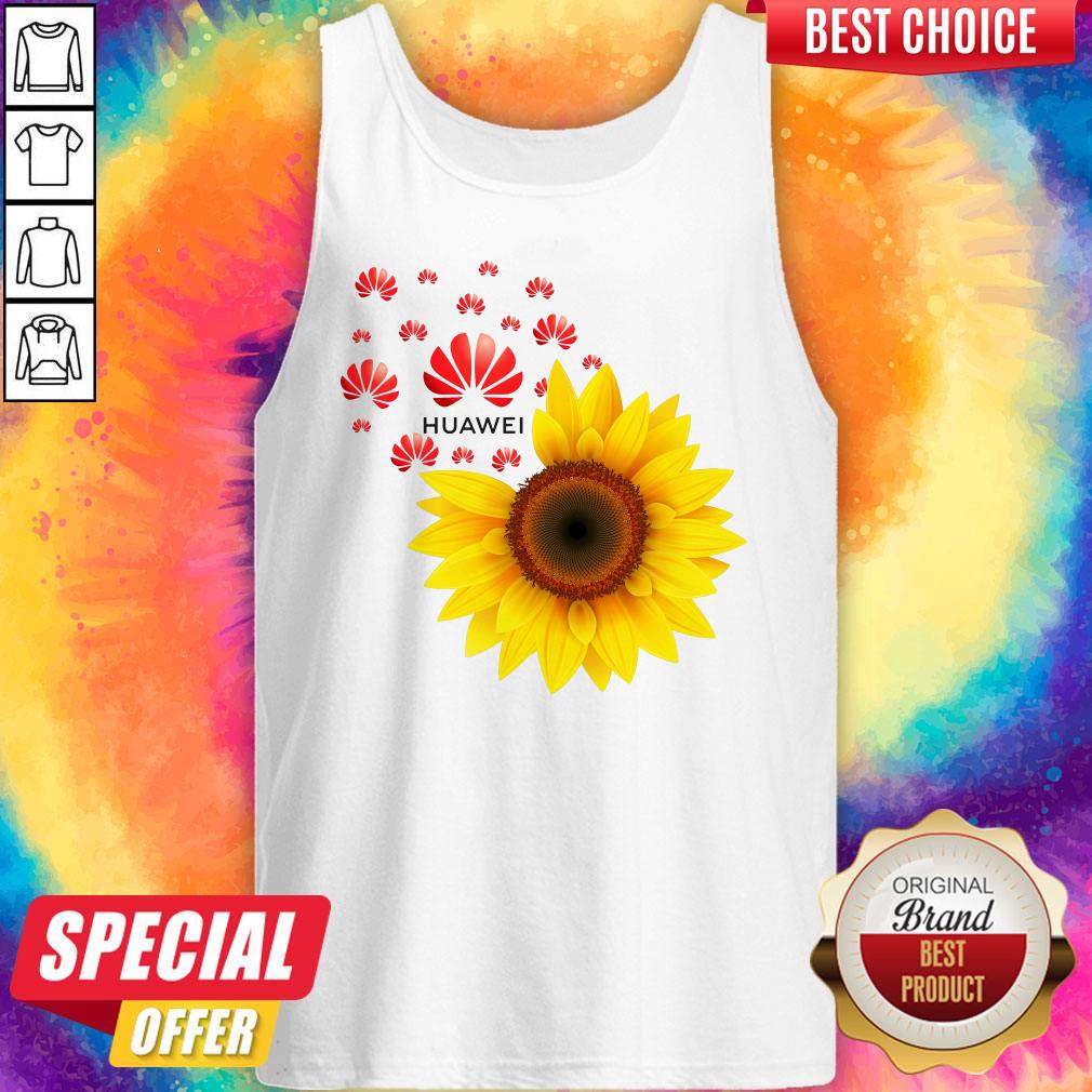 Official Sunflower Huawei Logo Shirt - Image 3