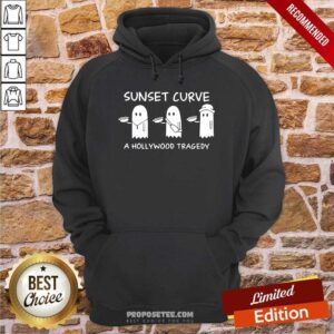 Alternative view of Official Sunset Curve A Hollywood Tragedy Shirt