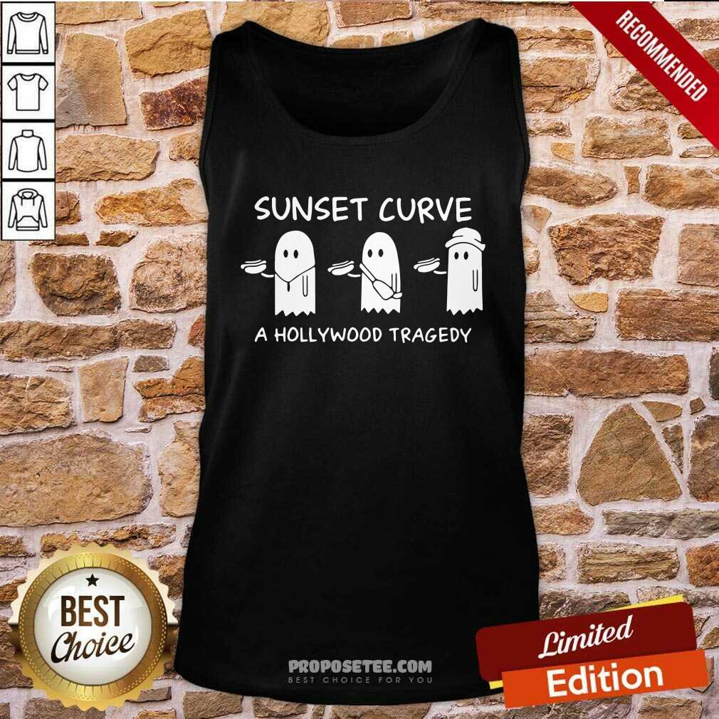 Official Sunset Curve A Hollywood Tragedy Shirt - Image 4