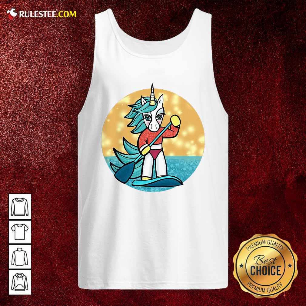 Official Sup Unicorn Paddleboard T-Shirt - Image 4