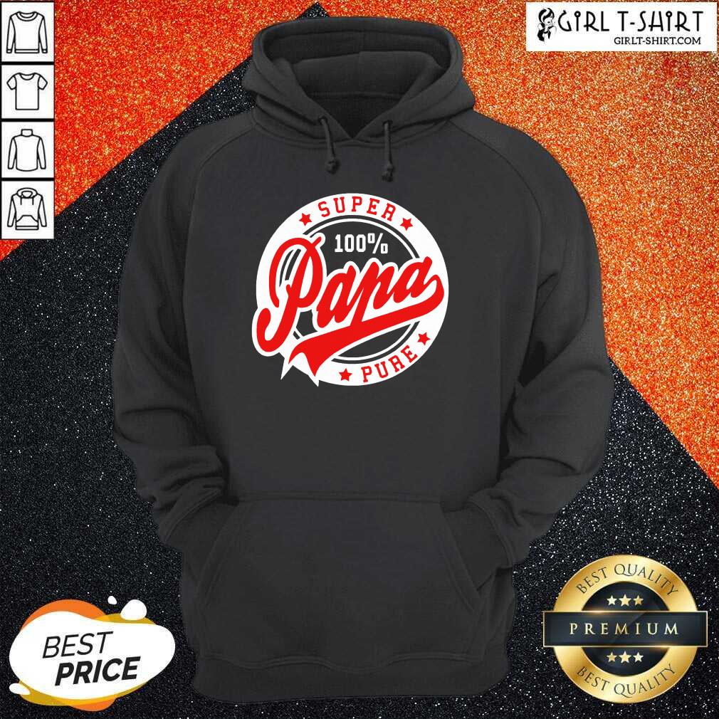 Official Super Papa 100 Percent Pure Stars Seal Shirt - Image 5