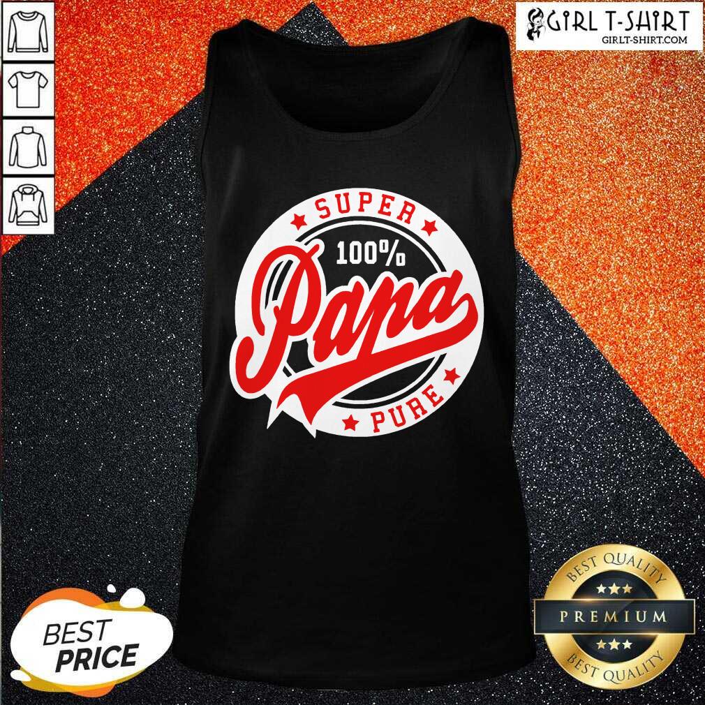 Official Super Papa 100 Percent Pure Stars Seal Shirt - Image 3