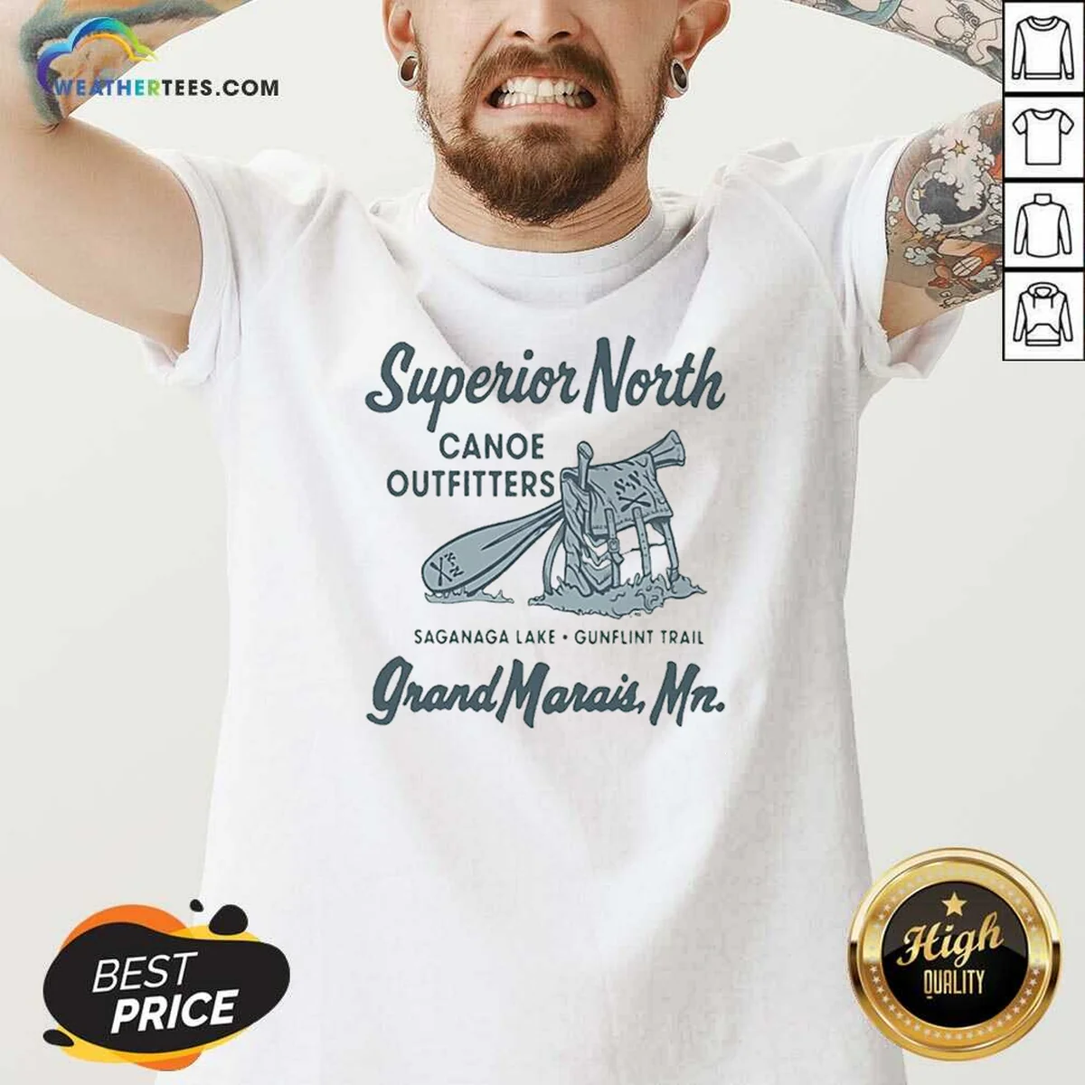 Official Superior North Canoe Outfitters Shirt - Image 2