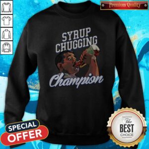 Alternative view of Official Syrup Chugging Champion Shirt