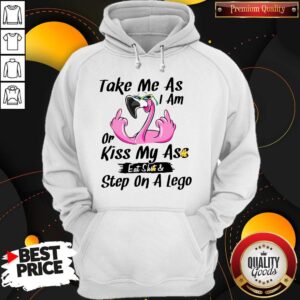 Alternative view of Official Taken Me As I Am Or Kiss My Ass Eat Shit Step On A Lego Shirt