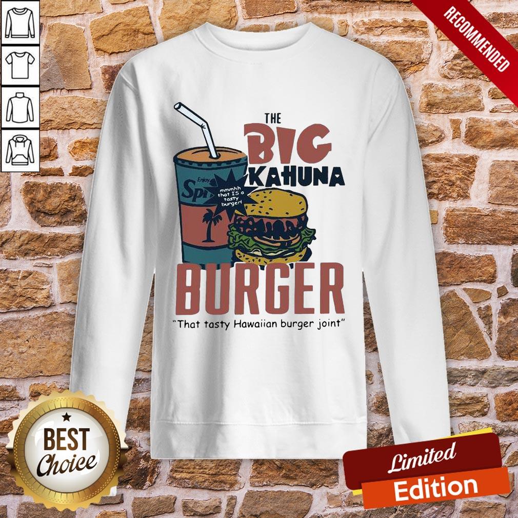Official The Big Kahuna Burger That Tasty Hawaiian Burger Joint Shirt - Image 4