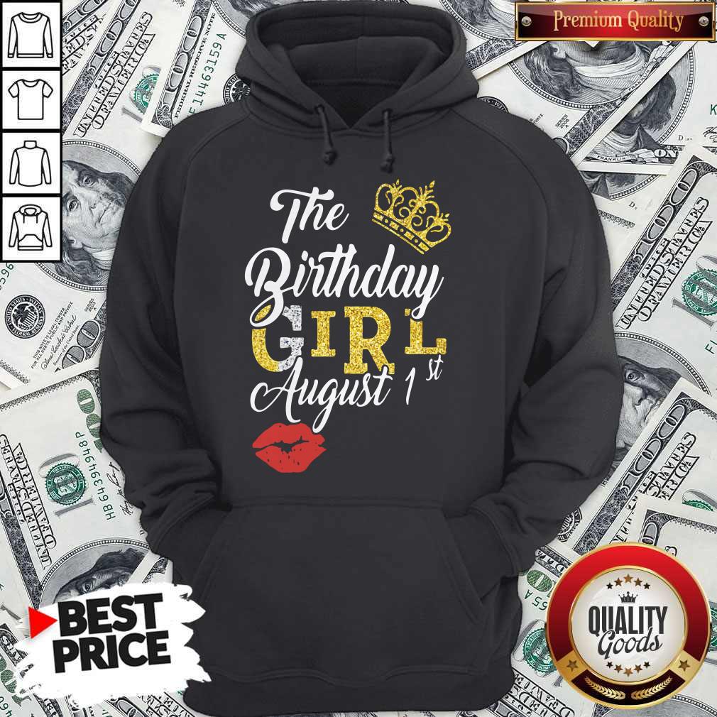 Official The Birthday Girl August 1st Shirt - Image 2