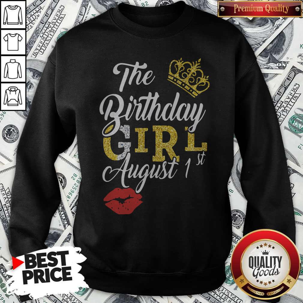 Official The Birthday Girl August 1st Shirt - Image 5