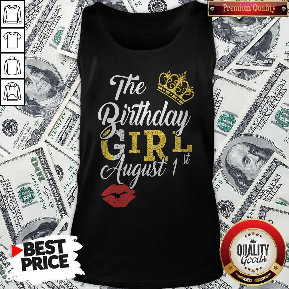 Official The Birthday Girl August 1st Shirt - Image 4