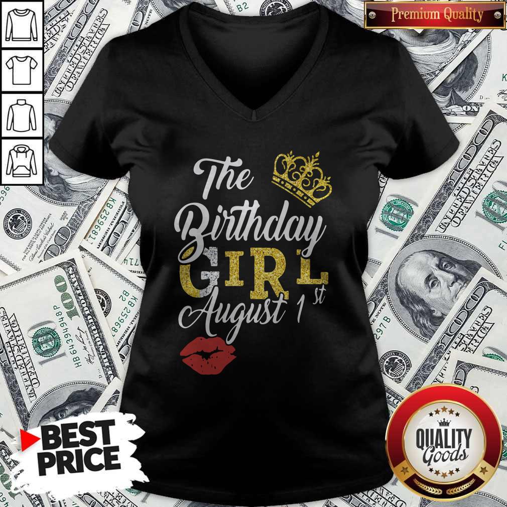 Official The Birthday Girl August 1st Shirt - Image 3