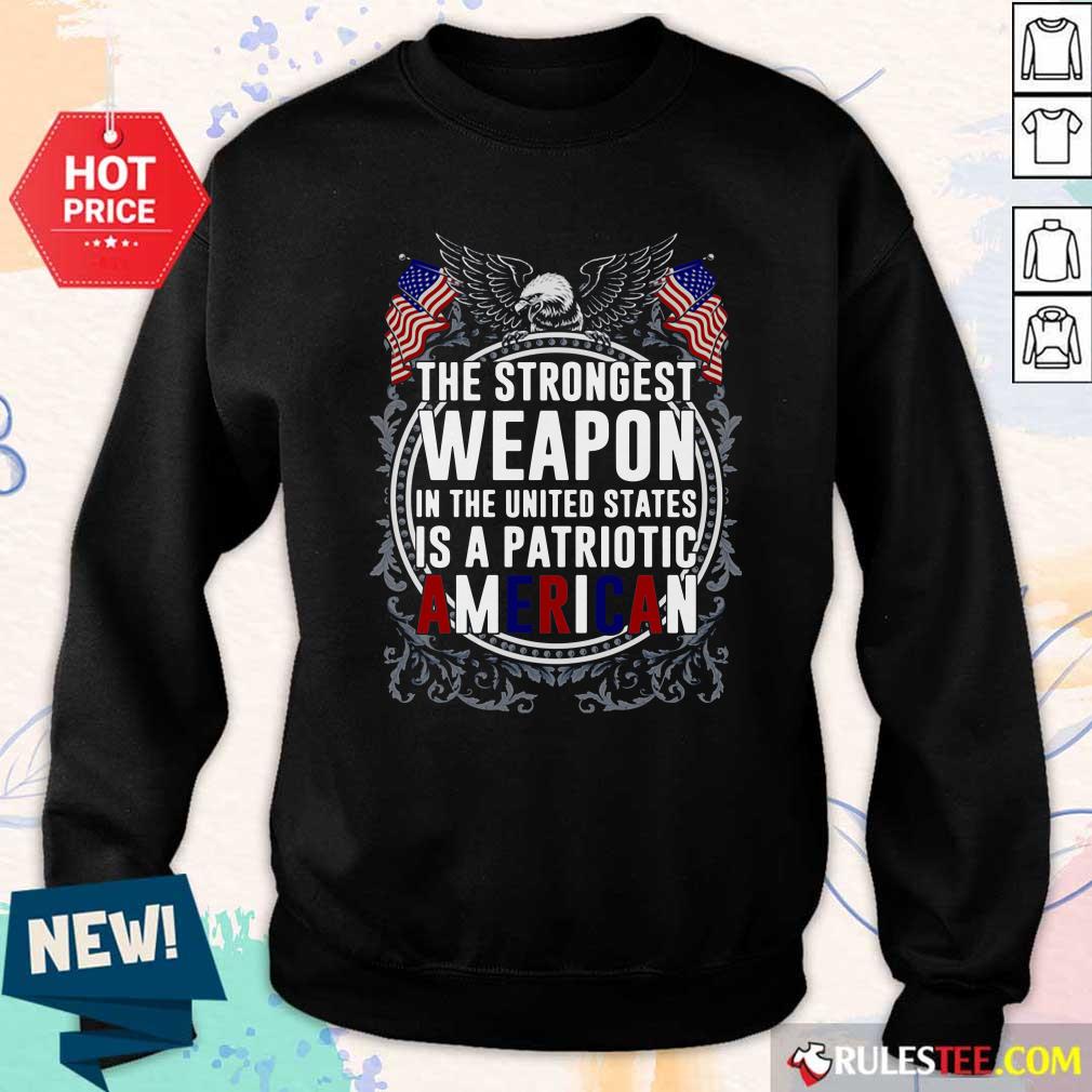 Official The Strongest Weapon In The United States Is A Patriotic American Shirt - Image 5