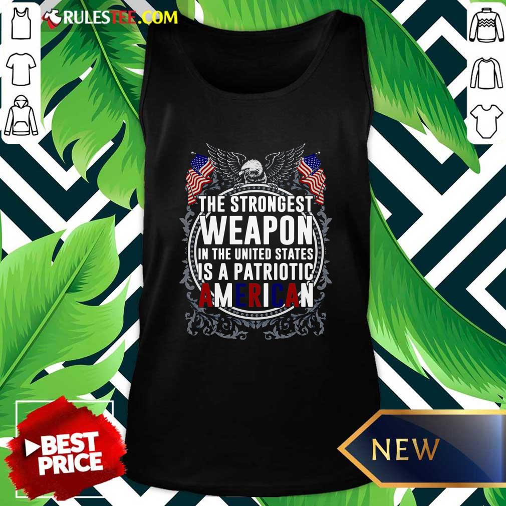 Official The Strongest Weapon In The United States Is A Patriotic American Shirt - Image 4