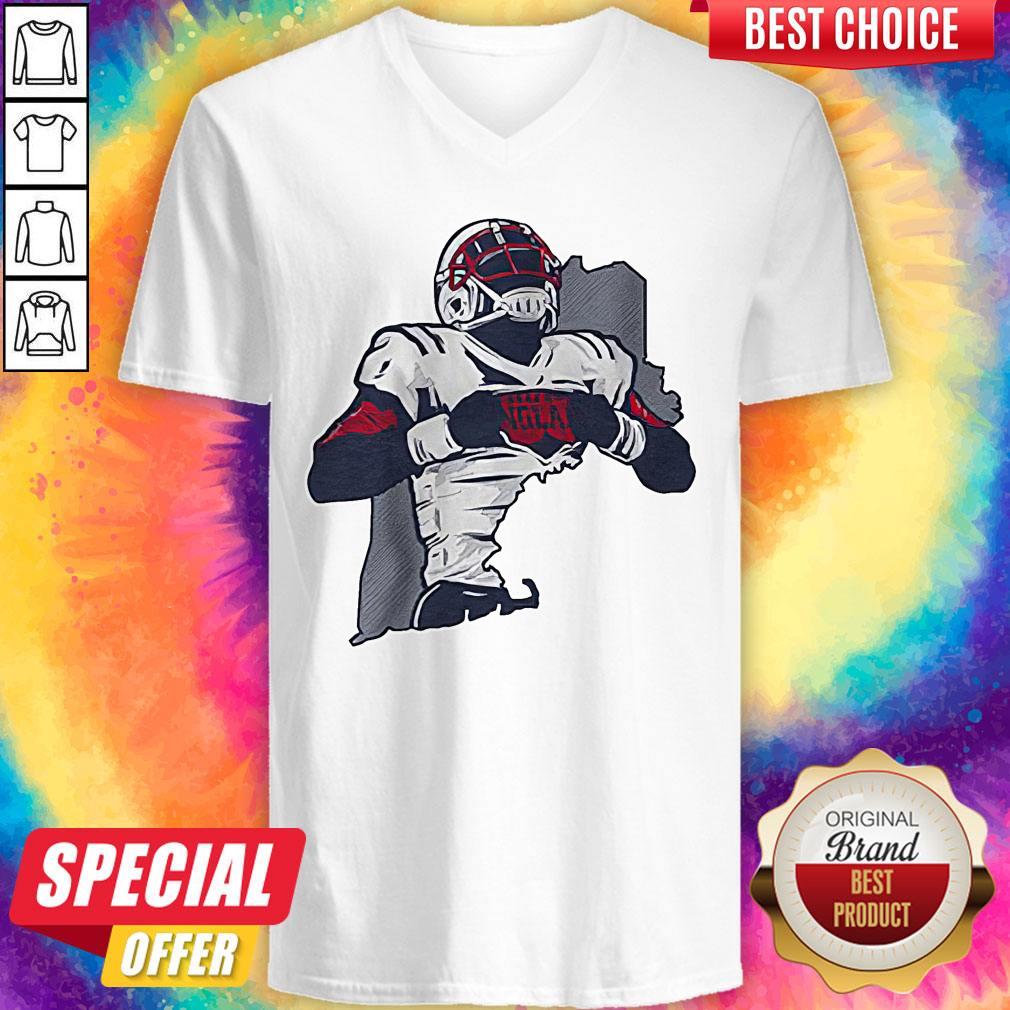 Official The Touchdown New England Shirt - Image 2