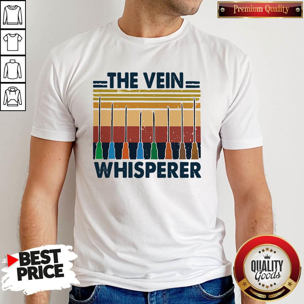Official The Vein Whisperer Vintage Shirt