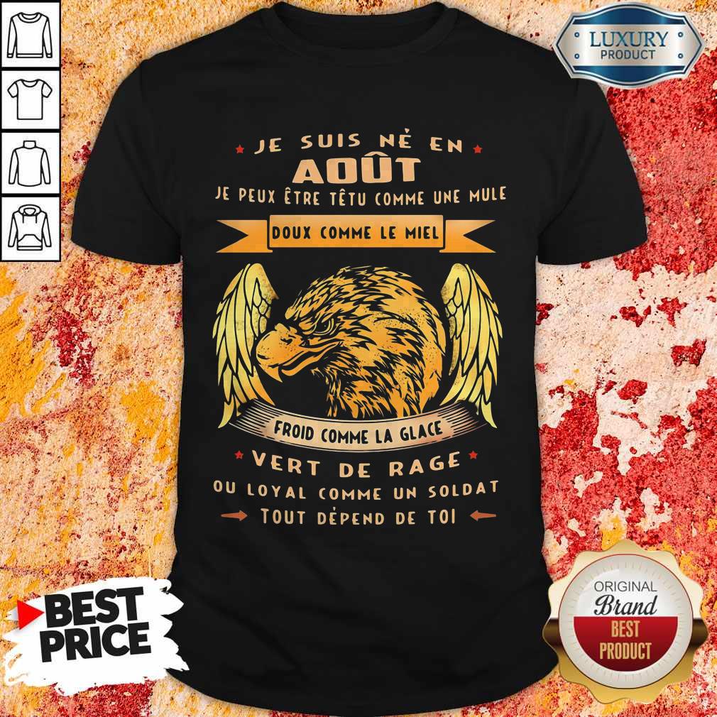 Official Tout Depend De Toi Juin Homme Shirt