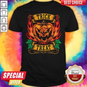Official Trick Treat Pumpkin Beast Halloween Shirt