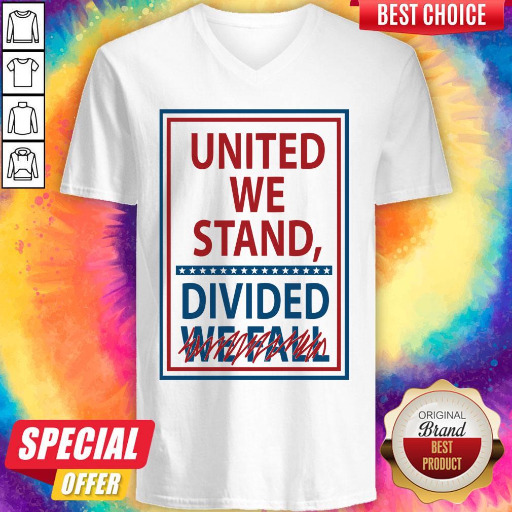 Official United We Stand Divided We Fall Not Shirt - Image 3