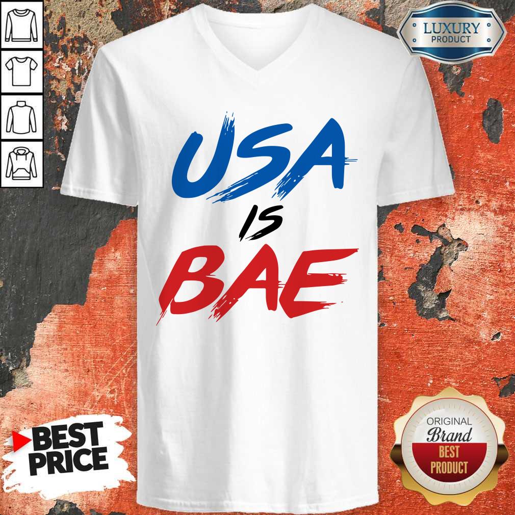 Official Usa Is Bea Blue Black Red T-Shirt - Image 4