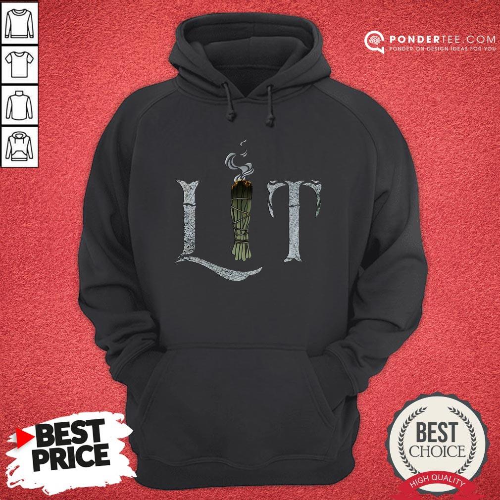 Official Weed Lit Cannabis Shirt - Image 5