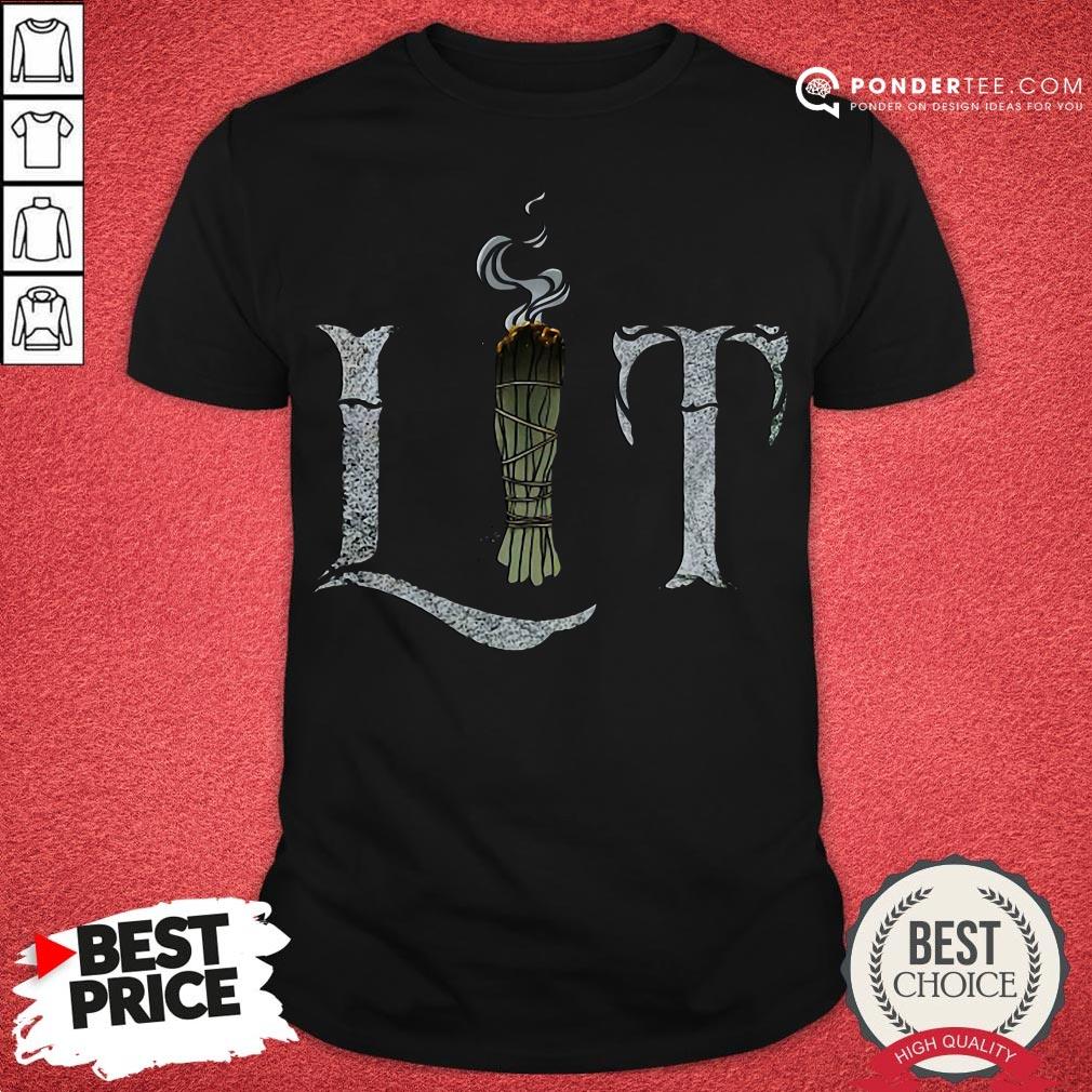 Official Weed Lit Cannabis Shirt
