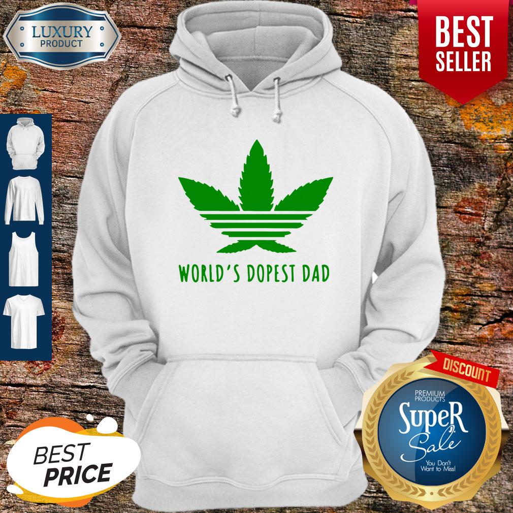 Perfect Weed Worlds Dopest Dad Shirt - Image 5
