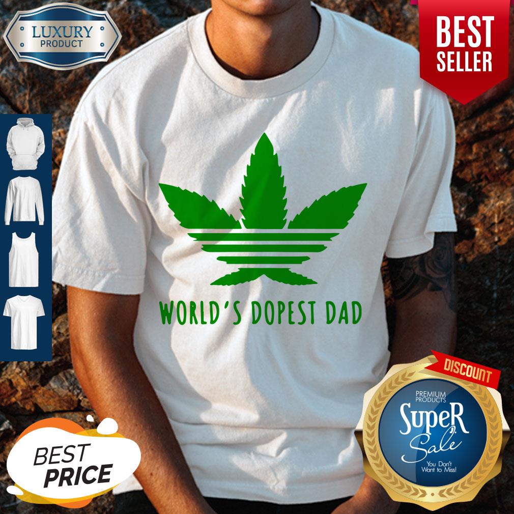 Perfect Weed Worlds Dopest Dad Shirt