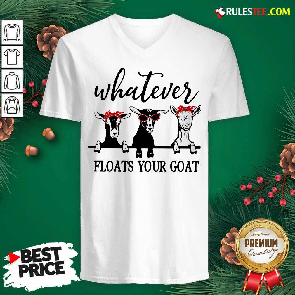 Official Whatever Floats Your Goat Shirt - Image 2
