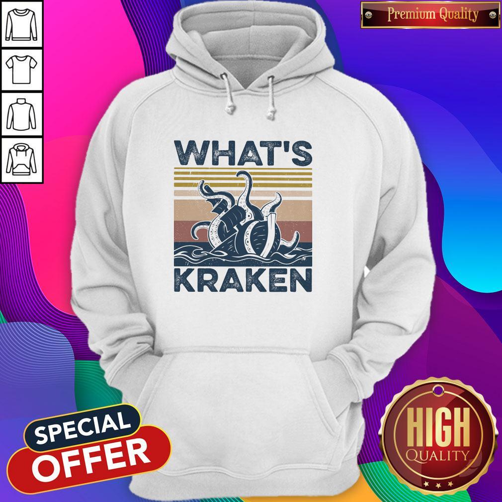 Official What’s Kraken Vintage Shirt - Image 3