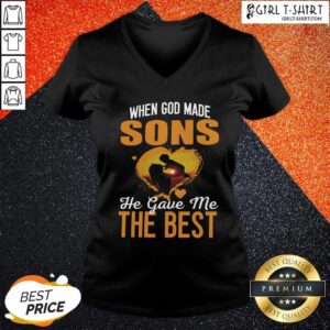 Alternative view of Official When God Made Sons He Gave Me The Best Shirt