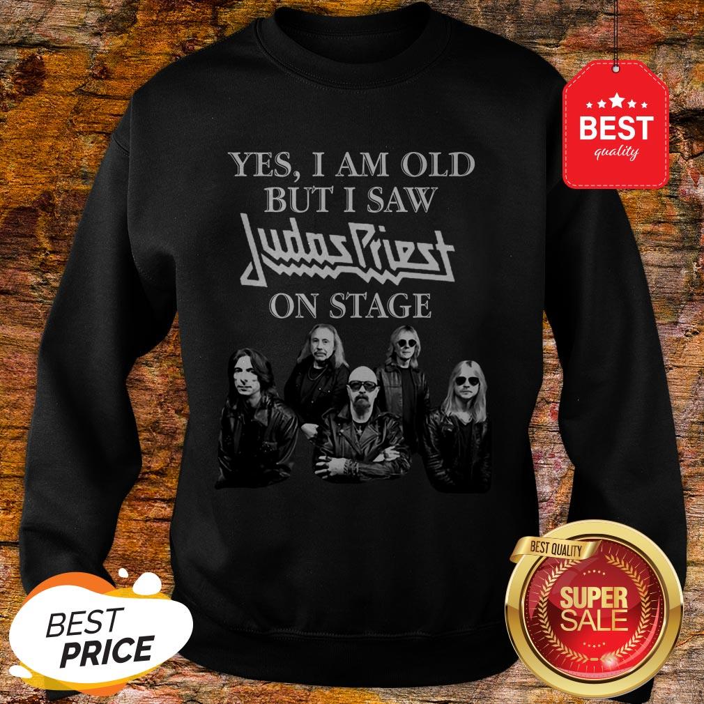 Official Yes I Am Old But I Saw Judas Priest On Stage Shirt - Image 4