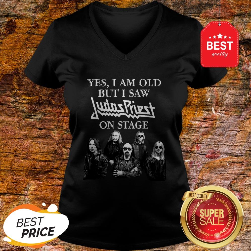 Official Yes I Am Old But I Saw Judas Priest On Stage Shirt - Image 2