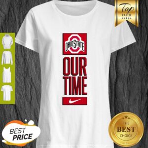 Ohio State Buckeyes Logo Basketball Our Time 2020 Shirt