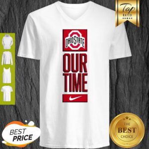 Alternative view of Ohio State Buckeyes Logo Basketball Our Time 2020 Shirt