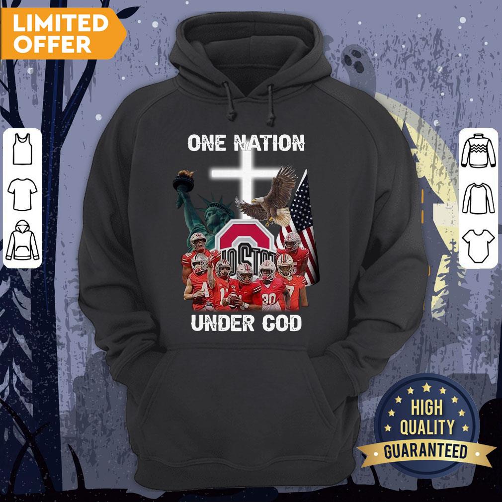 Ohio State Buckeyes One Nation Under God Shirt - Image 5