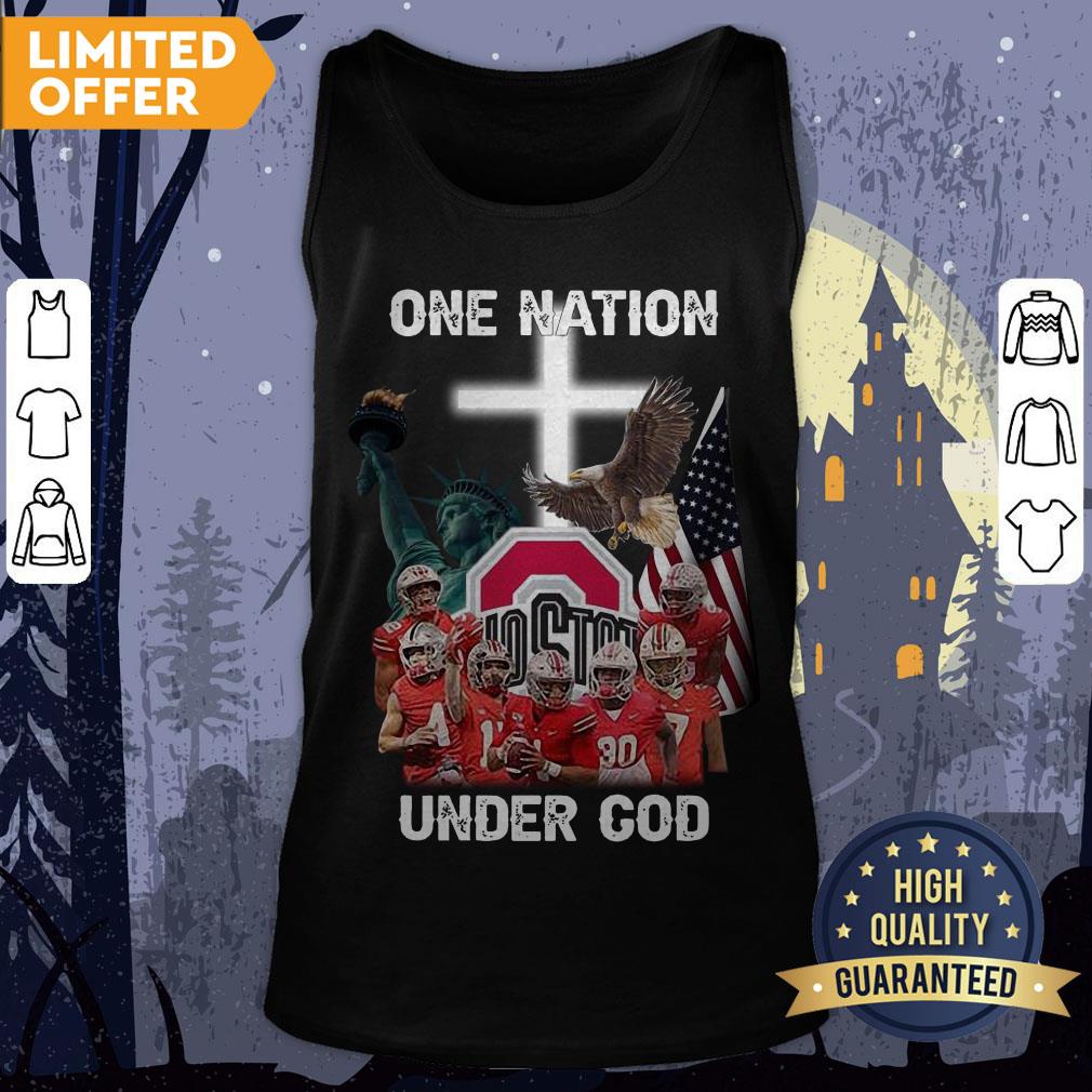 Ohio State Buckeyes One Nation Under God Shirt - Image 2