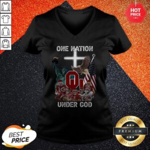 Alternative view of Oklahoma Sooners One Nation Under God Shirt