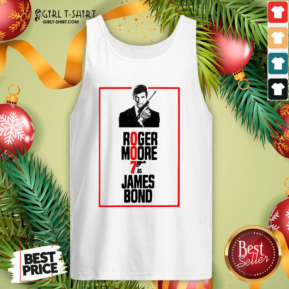 On Roger Moore 7 As James Bond Shirt - Image 3