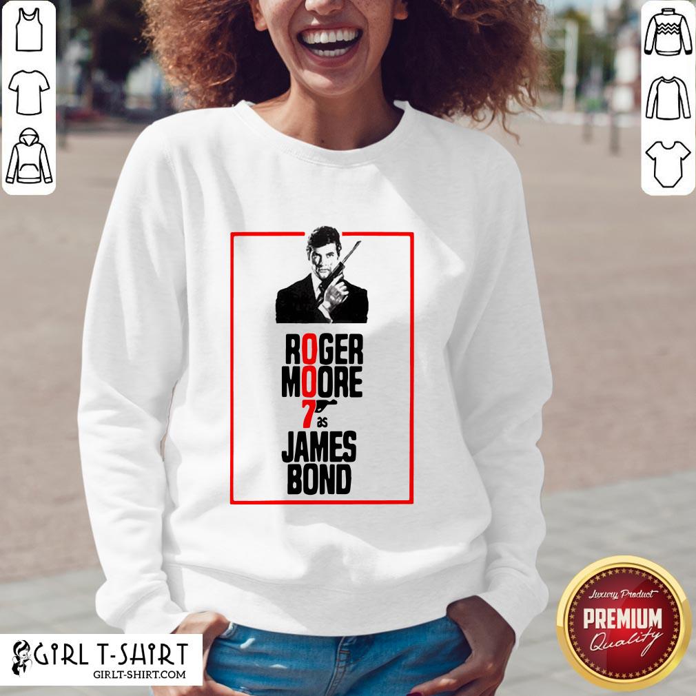 On Roger Moore 7 As James Bond Shirt - Image 2