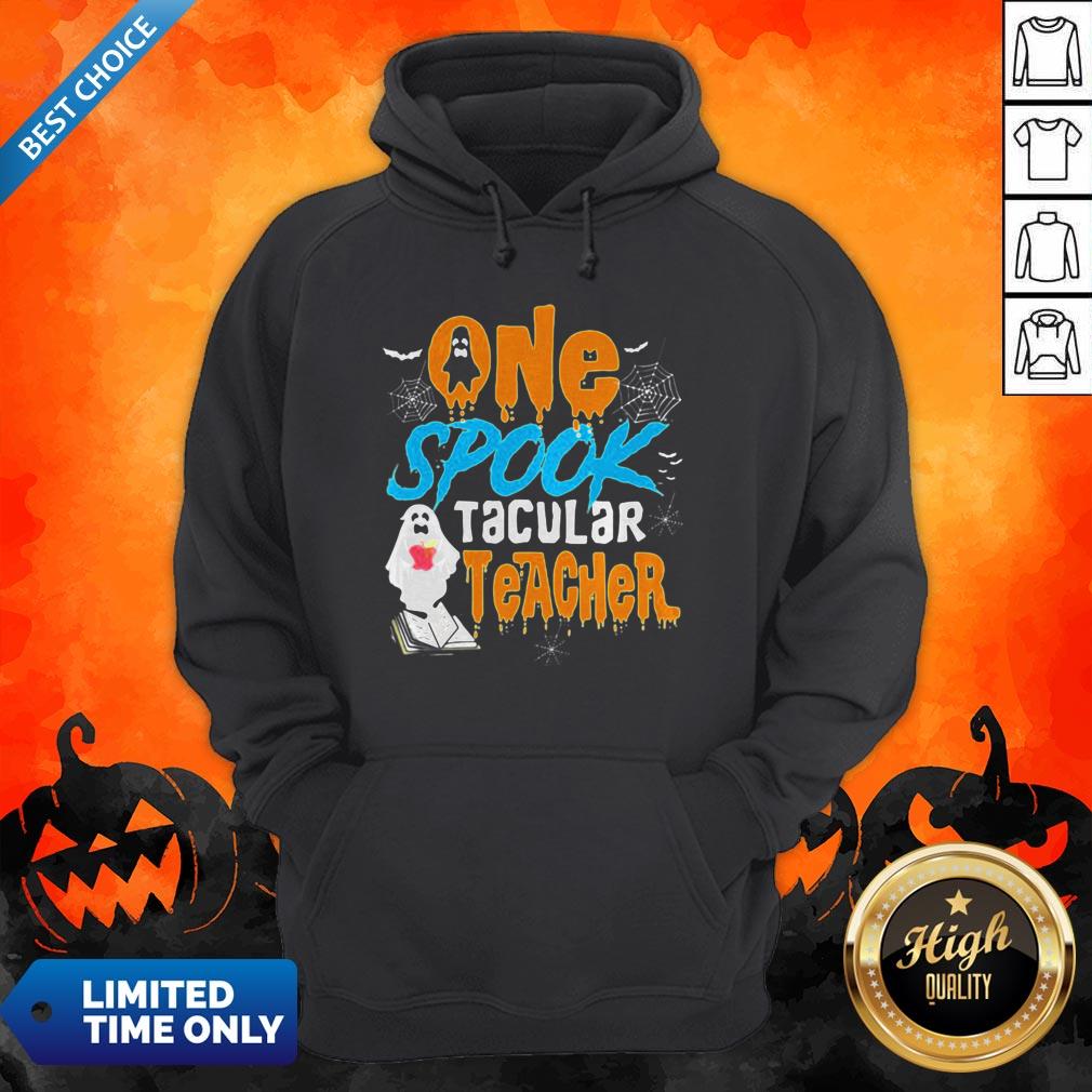 One Spooktacular Teacher Halloween Ghost School Shirt - Image 5