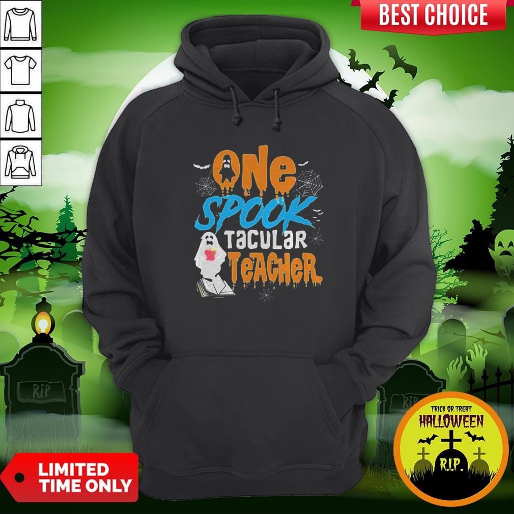 One Spooktacular Teacher Halloween Ghost School shirt - Image 5