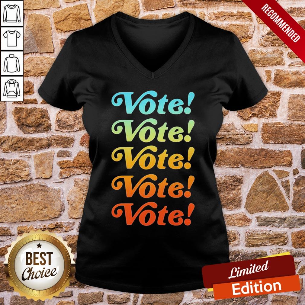 Top Vote Vote Vote 2020 Shirt - Image 2