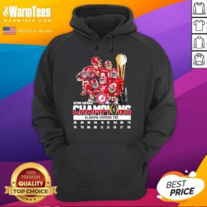 Alternative view of Original 18 Time National Champions Alabama Crimson Tide Shirt