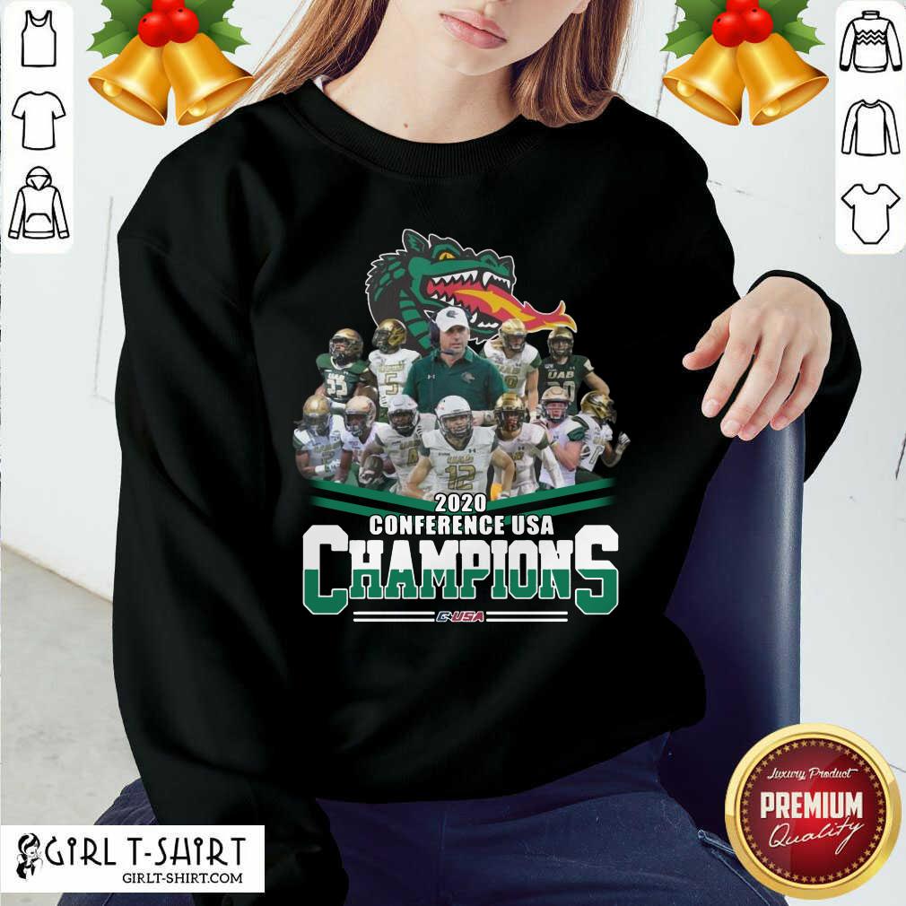 Original 2020 Conference Usa Champions Usa Shirt - Image 4