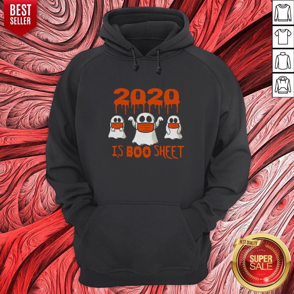 Original 2020 Is Boo Sheet Face Mask Halloween Shirt - Image 3