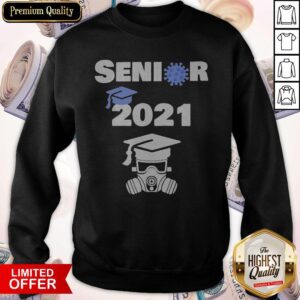 Alternative view of Original 2021 Coronavirus Face Mask Shirt