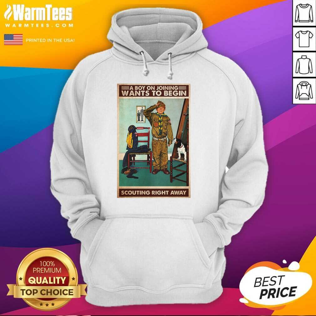 Original A Boy Joining Wants Overjoyed Shirt - Image 4